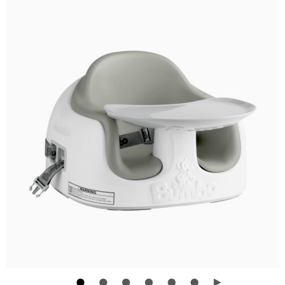 Bumbo multi-seat grey on grey, NWOT